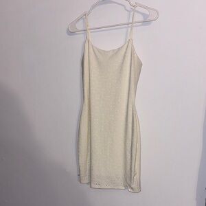 Ardene Cream Mini Dress
